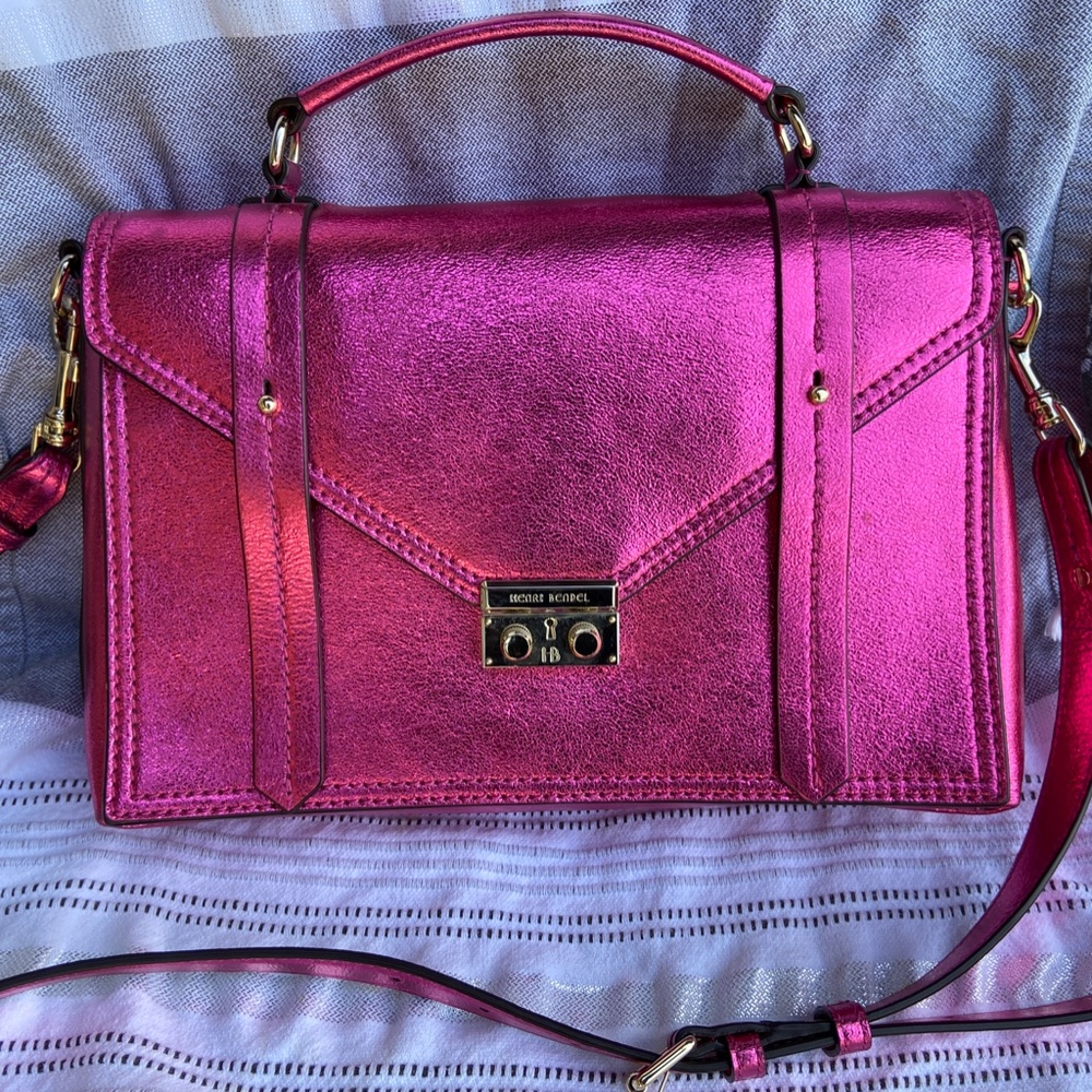 Henri Bendel pink Cambria crossbody bag nwot